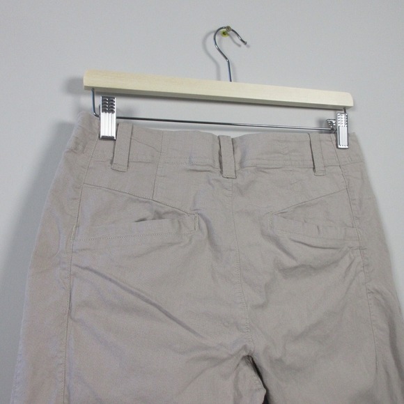 Arc'teryx Straight Leg Pants Women 6 Grey Cotton Blend Hiking Outdoor Casual 280 - Picture 6 of 13